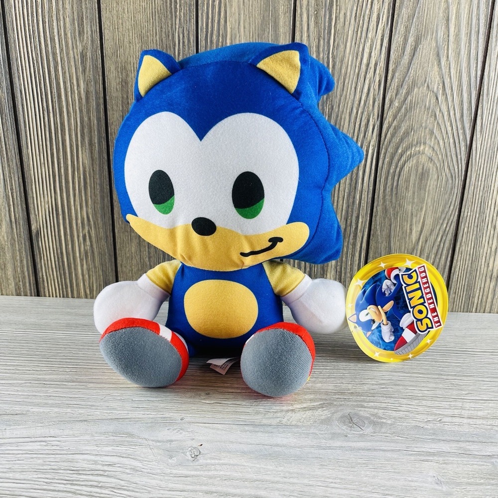 SONIC The HEDGEHOG PLUSH Figure Stuffed Toy Factory By  SEGA